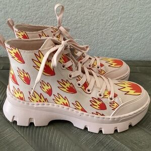 Skechers Women's Ricardo Cavolo: Roadies Surge - Tiny Flames Boots, size…